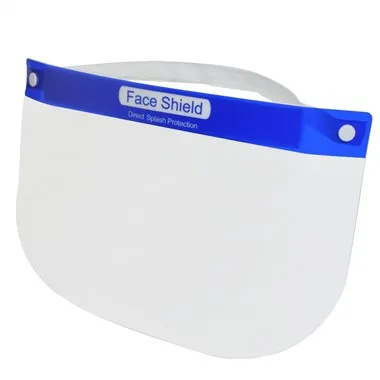 Klarer schützender Gesichtsschutz